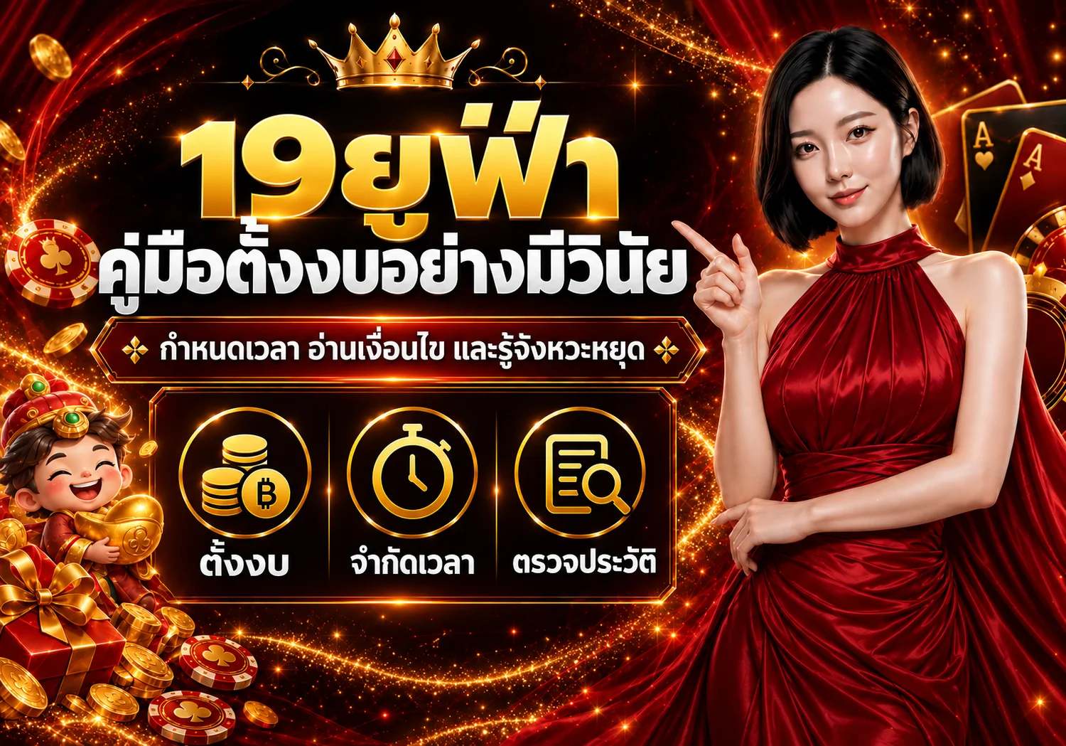 19ยูฟ่า วิธีตั้งงบและจำกัดเวลาเล่นอย่างมีวินัย